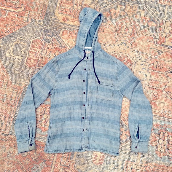 Lucky Brand button up hoodie - Picture 1 of 4
